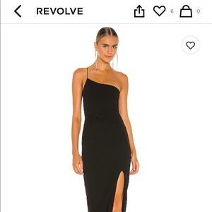 Revolve Lust One Shoulder Gown